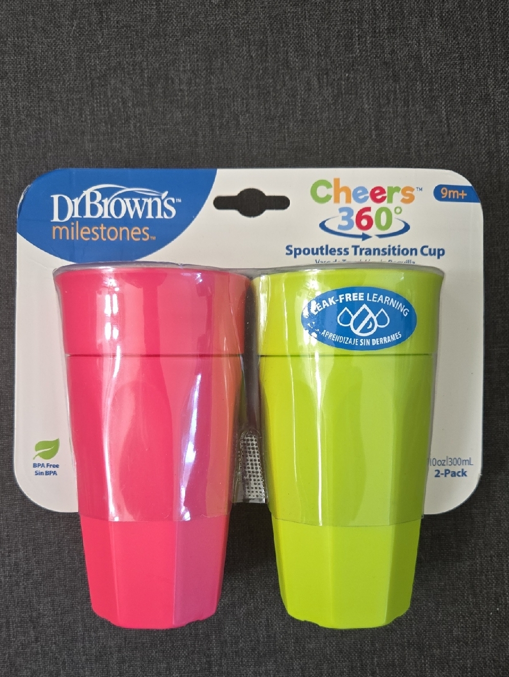 💥Dr. Brown's Spoutless Transition Cups 2-Pack
